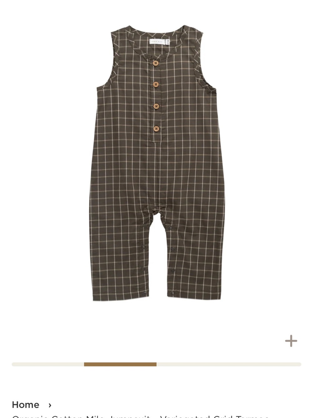 NWT Jamie Kay baby Milo jumpsuit size 1 year
